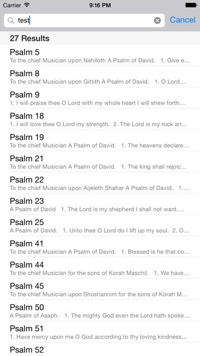 The Book of Psalms Screenshot 4