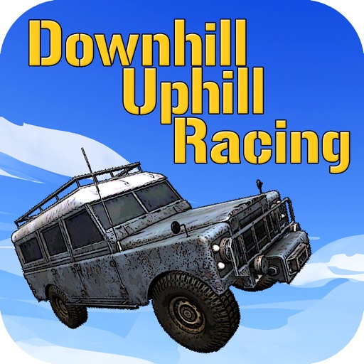 Downhill Uphill Racing Icon