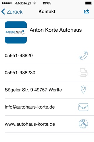Autohaus Korte screenshot 2