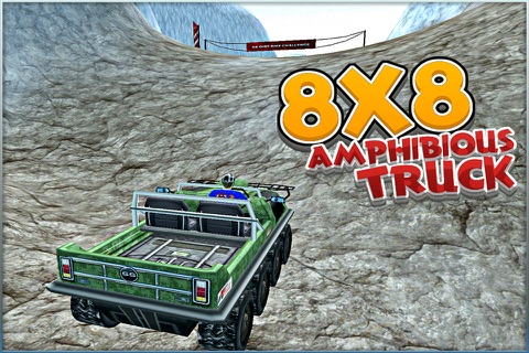 8X8 Amphibious Truck screenshot 2