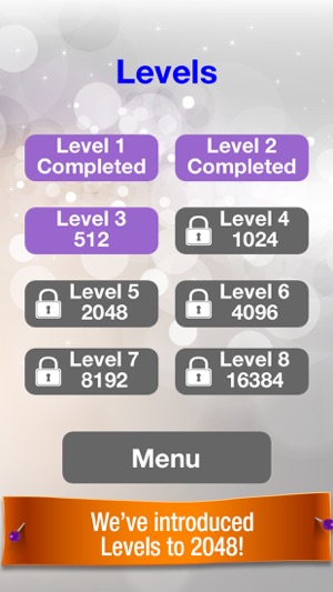 2048 +各級 (2048 Plus Levels) 數謎 - 腦傳情 數學挑戰(圖1)-速報App