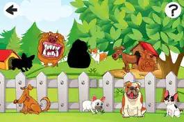 Game screenshot Awesome doggies! Shadow Game to Play and Learn for Children apk