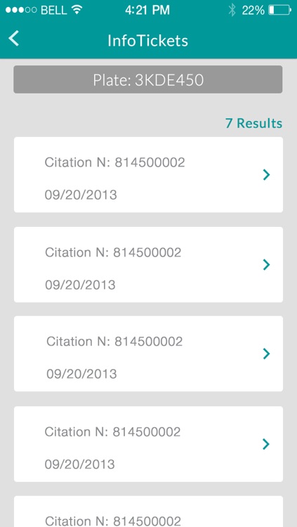 infoTickets - Find your traffic tickets with your license plate number
