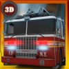 3D Fire Truck Simulator - a real rescue fire truck driving and parking simulation game