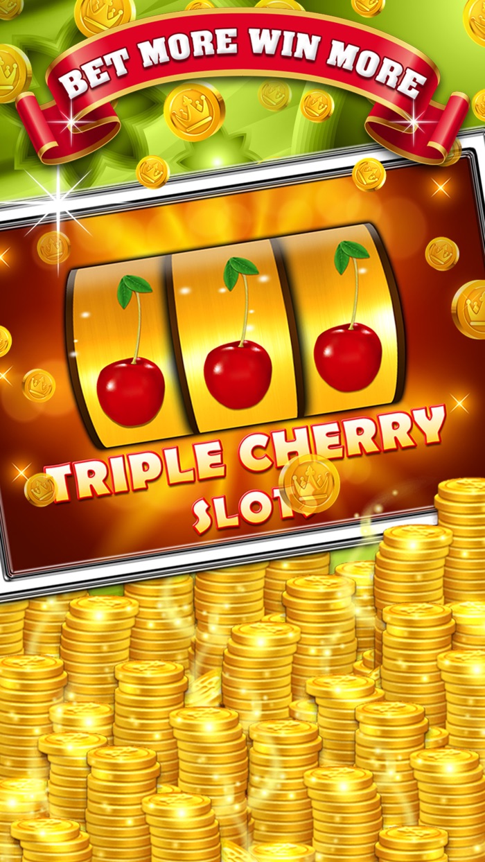 Triple Cherry Slots  Free 777 Slot Machine Game with Big Hit Jackpot