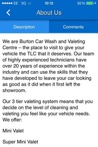 Burton Car Wash screenshot 2
