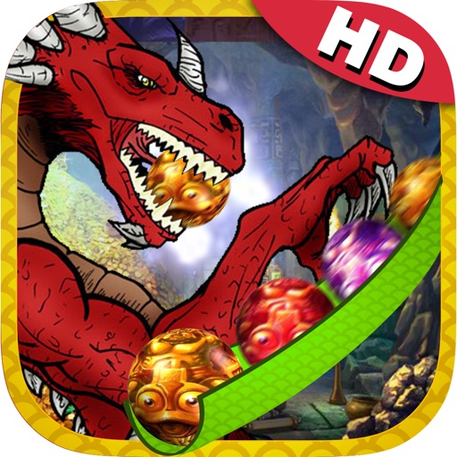 Marble Blast Dragon HD - Amazing Matching Shooting Stones Ball Game Free iOS App