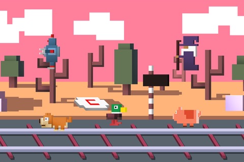 Quack Duck - Endless Arcade Block Runner Game screenshot 2