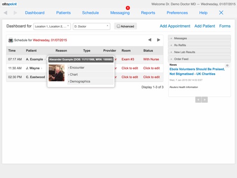 AltaPoint Advanced EHR screenshot 4