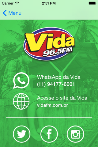 Vida FM screenshot 4