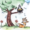 The Fox and The Crow - Interactive storytelling children´s book