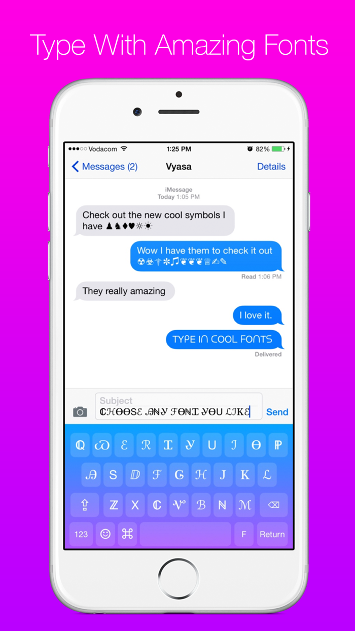 Cool Symbols Keyboard