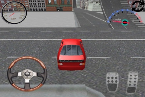 Red Car Simulator screenshot 4