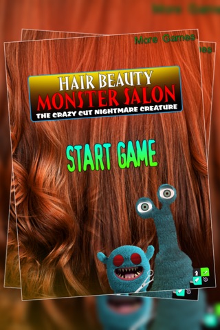 Hair Beauty Monster Salon : The Crazy Cut Nightmare Creature - Gold screenshot 2