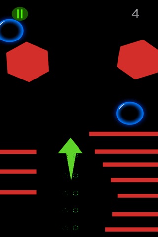 Tricky Tringle - Swipe the triangle hyper swiper and avoid the circle flick color screenshot 3