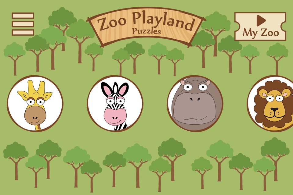 Toddler Puzzle Zoo Animal game screenshot 3