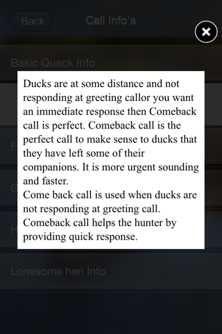 Easy Duck Hunting Calls: Decoy screenshot 4