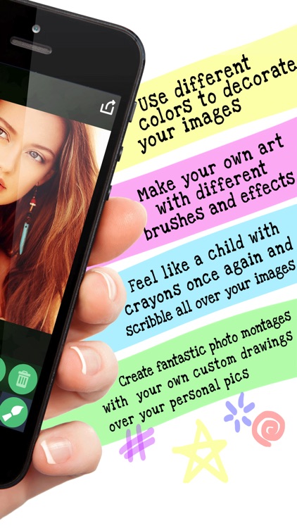 Doodle On Pictures Editor – Draw Scribble & Create Art Over Image.s With Your Finger