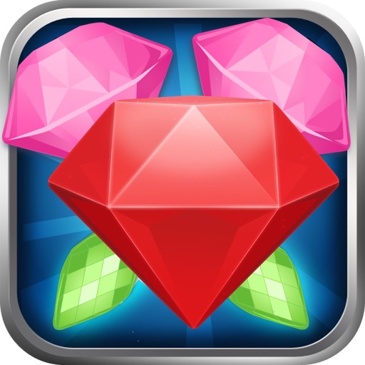 Diamond Crunch Mania-Mash and Crush the Gems To Complete The fun Puzzle iOS App