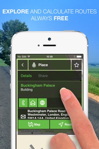 NLife Western Europe Premium - Offline GPS Navigation, Traffic & Maps screenshot 3