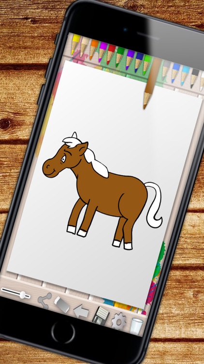 Farm Animals Coloring Book - color and paint pets screenshot-3