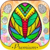 Easter mandalas coloring book Secret Garden colorfy game for adults - Premium
