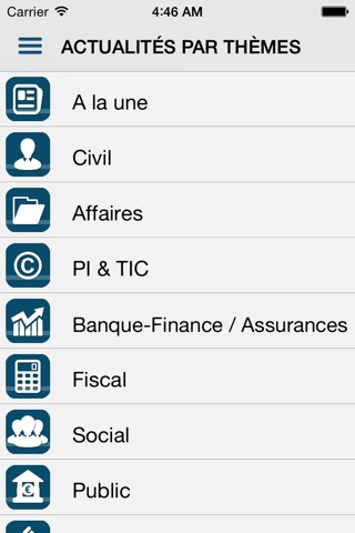 LegalNews.fr screenshot 2