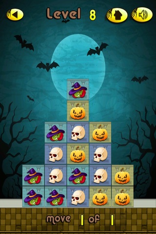 Halloween Monster Match - Move the Spooky Box Dash Free screenshot 3
