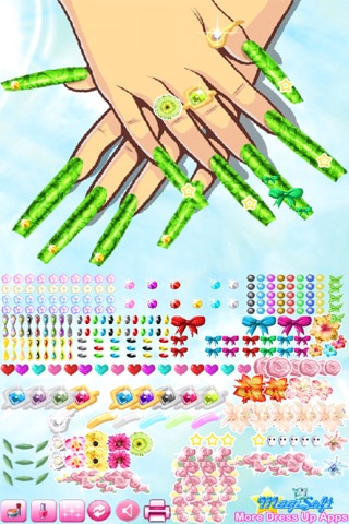 DressUp Super Nails screenshot 2