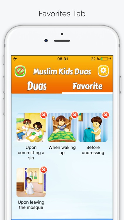 Daily Duas for Kids - Dua Series with Arabic Audio screenshot-3