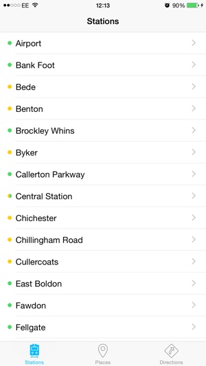 Metro App for Tyne and Wear Metro