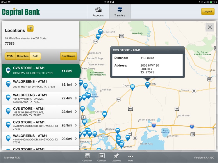 Capital Bank - Mobile Banking for iPad screenshot-3
