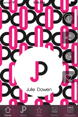 Julie Dowen Freelance Hairdresser screenshot 2