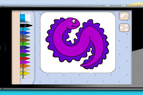 Color aquatic and sea animals screenshot 3