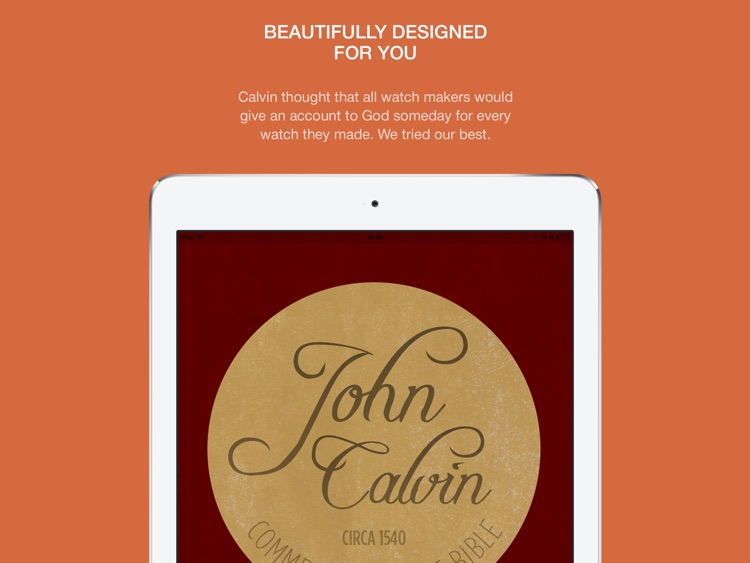 John Calvin Commentary HD - 3x larger than Matthew Henry Bible Commentary screenshot-4