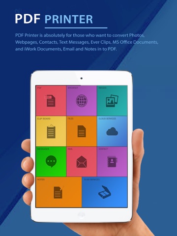 PDF Converter and Printer Pro : PDF Scanner , scan document, receipt,pdf annotationのおすすめ画像1