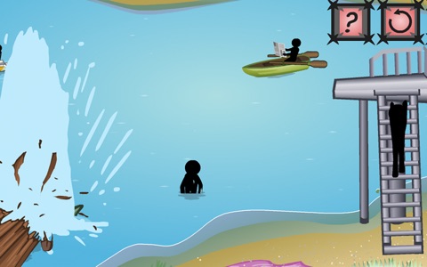 Stickman Terrible Waters screenshot 3