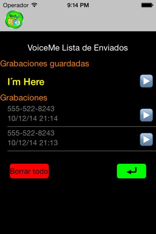 VoiceMe Standard screenshot 4