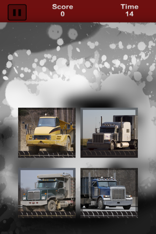 Big Diesel Construction Truck Speed Tap Challenge Free screenshot 2