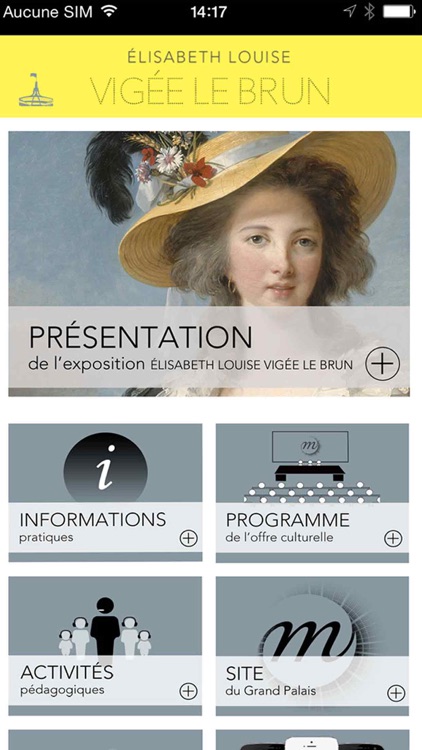 Élisabeth Vigée Le Brun, l'Application officielle de l'exposition