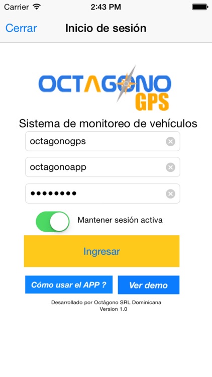 App OctagnoGPS