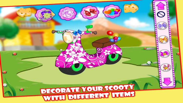 Scooty Wash – Garage kids auto salon washing game and repair shop