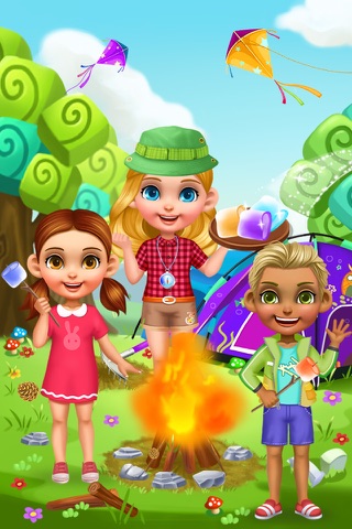 School Camping Trip - Summer Outdoor Adventure screenshot 3