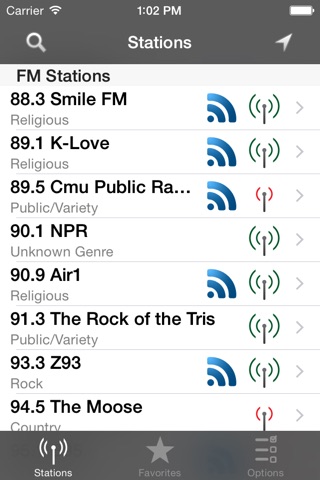 Radio Locator screenshot 2