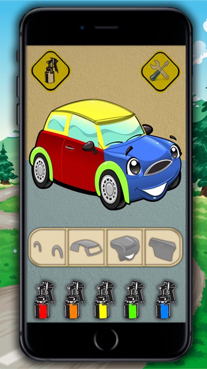 Cars, karts and trucks - fun car minigames for kids