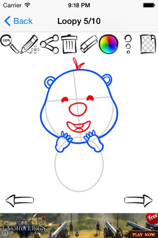 Draw Pororo Penguin Edition screenshot 2