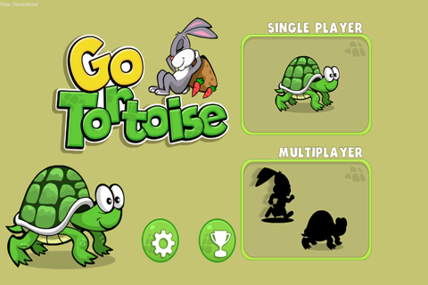 Go Tortoise - A Multiplayer Race Game of Fun and Run between 2 old rivals screenshot 4