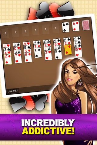 Forty Eight Solitaire Free Card Game Forty Eight Classic Solitare Solo screenshot 4