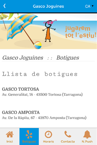 Gasco Joguines screenshot 2