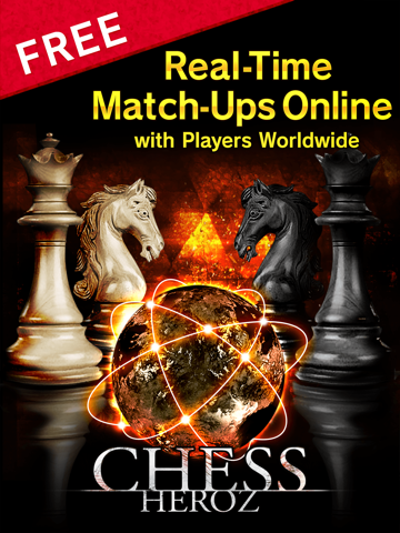 CHESS HEROZ -online chess board games на iPad